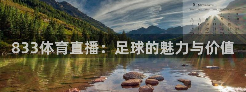 833体育直播：足球的魅力与价值